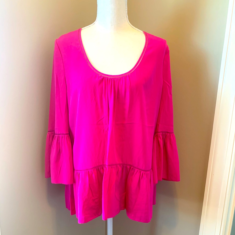 Trina Turk Silk Top 🌸 NWT